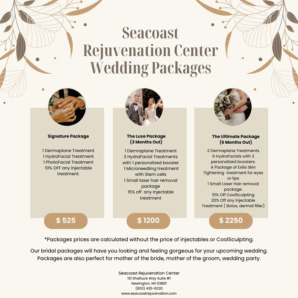 Med Spa Packages at Seacoast Rejuvenation Center in Newington NH